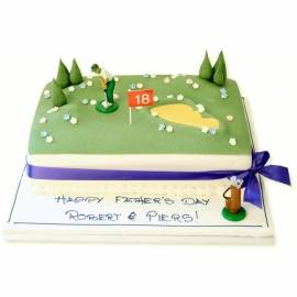 Golf Themed Cake