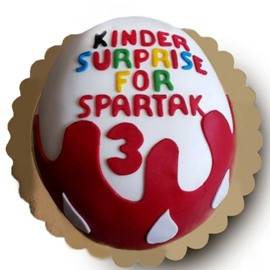 Kinder Surprise Cake