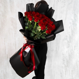 Radiant Red Roses Bouquet